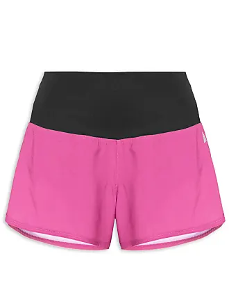 Shorts De Modal Com Detalhes De Renda - Azul - Oqvestir