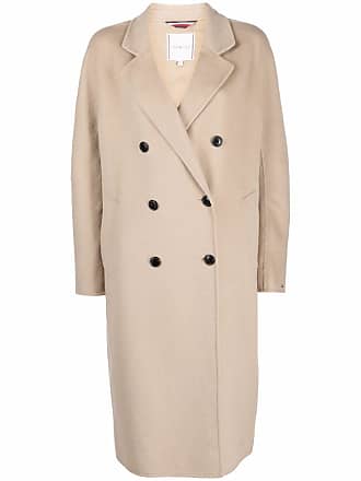 Visita lo Store di Tommy HilfigerTommy Hilfiger Wool Blend Check Classic Coat Giacca Donna 