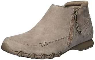 skechers brown suede ankle boots