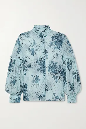 Erdem: Blue & Green Lucius Shirt