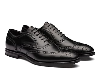 Triver Flight Leder Schnürschuh in Schwarz für Herren Herren Schuhe Schnürschuhe Oxford Schuhe 