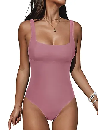 Vintage High Cut Cheeky Bow Tie Back Push Up Underwire One Piece Swims –  Rose Swimsuits