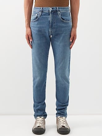 Stretch-cotton tapered jeans Farfetch Herren Kleidung Hosen & Jeans Jeans Stretch Jeans 