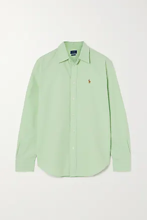 Men's Green Button Down Shirts - up to −83%