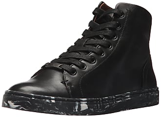 frye black leather sneakers