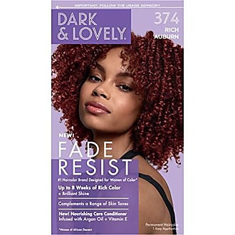 Softsheen Carson SoftSheen-Carson Dark and Lovely Fade Resist Rich Conditioning Hair Color, Permanent Hair Color, Up To 100 percent Gray Coverage, Brilliant Shine with