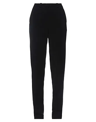 Notch High Waist Mom Jeans - Black