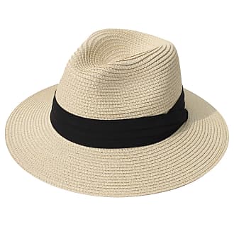 Hats for Men Jazz Hat Men's Breathable Linen Top Hat Outdoor Sun Hat Curl  Straw Hat Hats for Women 