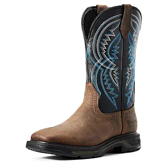 Ariat Mens Heritage Roughstock Western Boot Earth