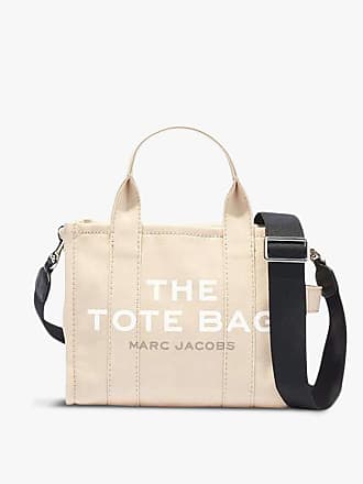 Marc Jacobs The Nano Tote Bag Charm in Cotton/Silver