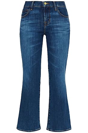 FRAME Denim Jeans le Crop Mini Boot in Blau Damen Bekleidung Jeans Bootcut Jeans 