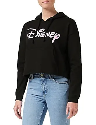 Disney Sweat à Capuche Femme Pull Plaid Oversize en Polaire, Idée Cadeau  Femme Minnie Mickey (Noir) : : Mode
