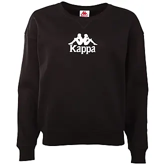 Kappa Lindira-Felpa da Donna, vestibilità Regolare T-Shirt, Bianco