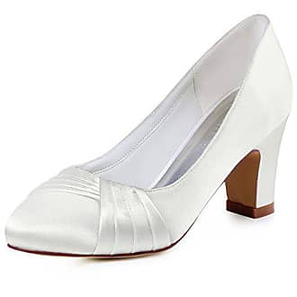 escarpin blanc mariage confortable