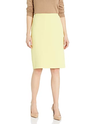 Tahari ASL Womens Plus Size Fitted Pencil Skirt with Buttons 