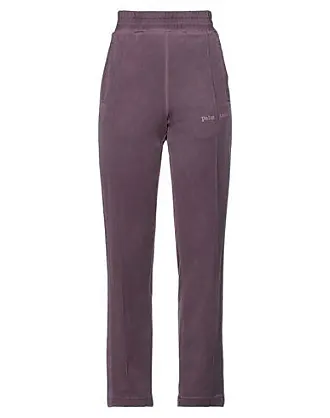 Palm Angels tailored kick-flare velvet trousers - Purple