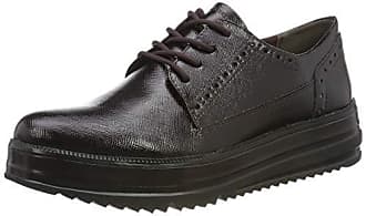 Tamaris Chaussures \u00e0 lacets noir-brun style d\u00e9contract\u00e9 Chaussures Chaussures basses Chaussures à lacets 