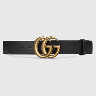 Gucci Belt with Interlocking G Detail, Size Gucci 115, Blue, GG Canvas
