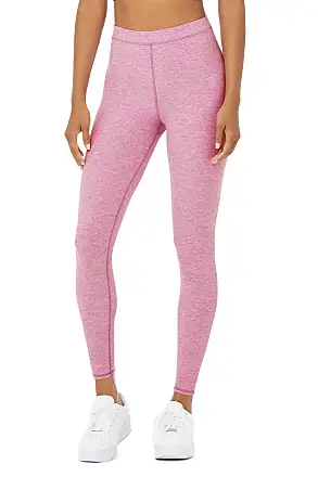 ALO YOGA Womens Small Pink Raspberry Sorbet Ribbed Blissful