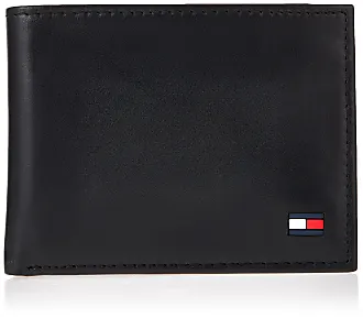 TOMMY HILFIGER Men Casual Blue Genuine Leather Wallet Navy - Price