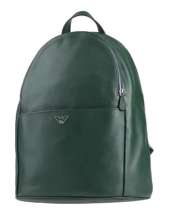 Nylon one-shoulder backpack with all-over jacquard eagle | EMPORIO ARMANI  Man