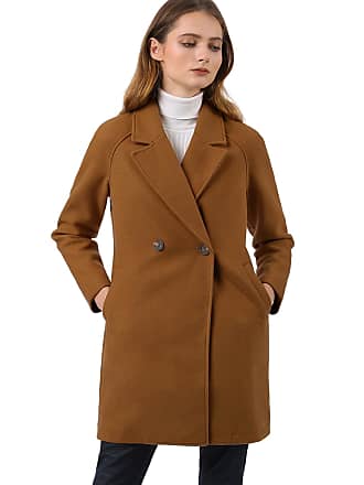 Vila Vicallee Coat in Brown Womens Clothing Coats Long coats and winter coats 