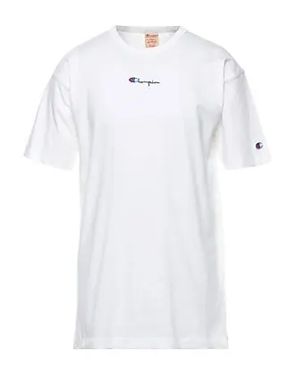 Camisetas Hombre, Champion Heritage Script Camiseta Blanca Blanco