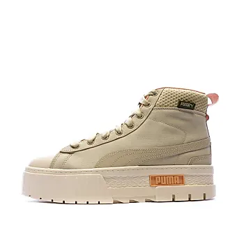 Womens khaki best sale puma trainers