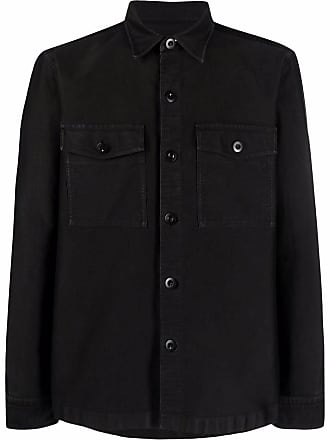 Tom Ford long-sleeve denim shirt - men - Cotton - 41 - Black