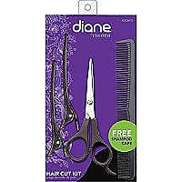Diane gator clips, 4-1/2, black, 6 pack, D83C