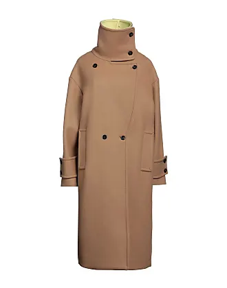 MSGM belted houndstooth double-breasted coat - Neutrals