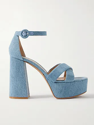 Megan Platform in Light Blue – Melissa Shoes