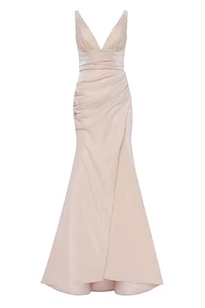 Millà Shiny Evening Maxi Dress On Straps With A Daring High Slit