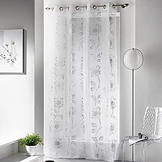 Douceur d 'Interieur Ösen-Vorhang transparent Schal 140x240cm Gardine CSO1-1005 
