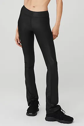 Airbrush Low-Rise Bootcut Legging - Black  Boot cut leggings, Womens black  pants, Low waist leggings