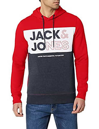 Jack & Jones Sweatshirt avec Impression Homme Pullover Col Rond 