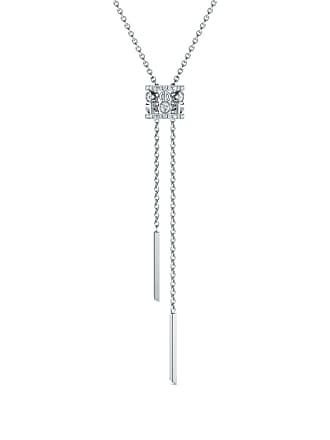 De Beers Jewellers 18kt white gold Talisman Large Medal diamond pendant  necklace, Silver