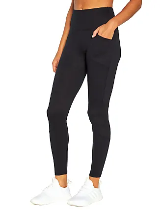 MARIKA Women's Stretchy Jogger Pants, Black, Medium 