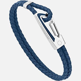 Montblanc M Logo Armband In Blau in Blau für Herren Herren Schmuck Armbänder 
