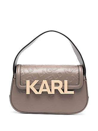 Karl Lagerfeld K/Seven monogram-debossed Shoulder Bag - Farfetch