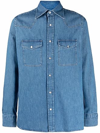 Tom Ford long-sleeve shirt - men - Cotton - 39 - Blue