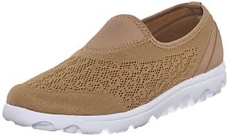 Details about   The Lady's Breathable Leather Slip Ons Shoes CAMEL\TAN 6 PROPET