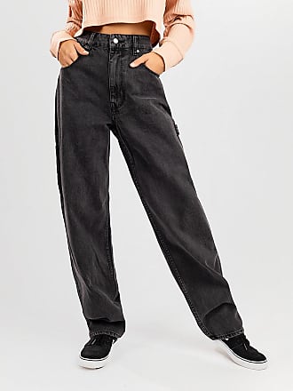 Mode Spijkerbroeken Baggy jeans MNG Baggy jeans zwart casual uitstraling 