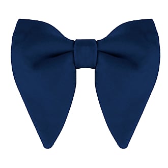 Ladies Adjustable Pre tied Bowtie Navy blue Ties for Women 