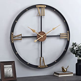 Slim LED Table & Wall Clock TL2510 Gold Luxury Color 