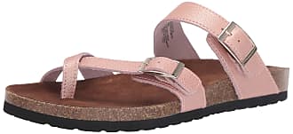 white mountain rose gold sandals