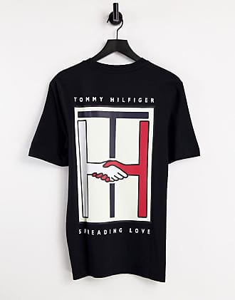 Black Tommy Hilfiger Women's T-Shirts | Stylight
