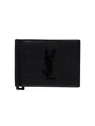 Saint Laurent - Money Clip Wallet - Men - Bovine Leather (Top Grain) - One Size - Black