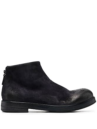 marsell suede ankle boots