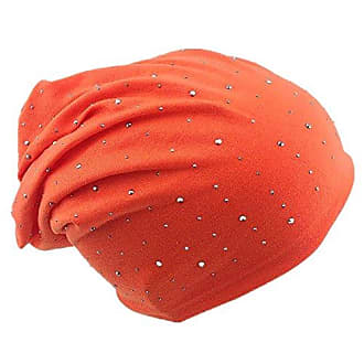 Taille Unique Miobo Bonnet Tombant Classique étoile en Strass,Jersey Slouch Beanie Long Chapeau Unisexe
